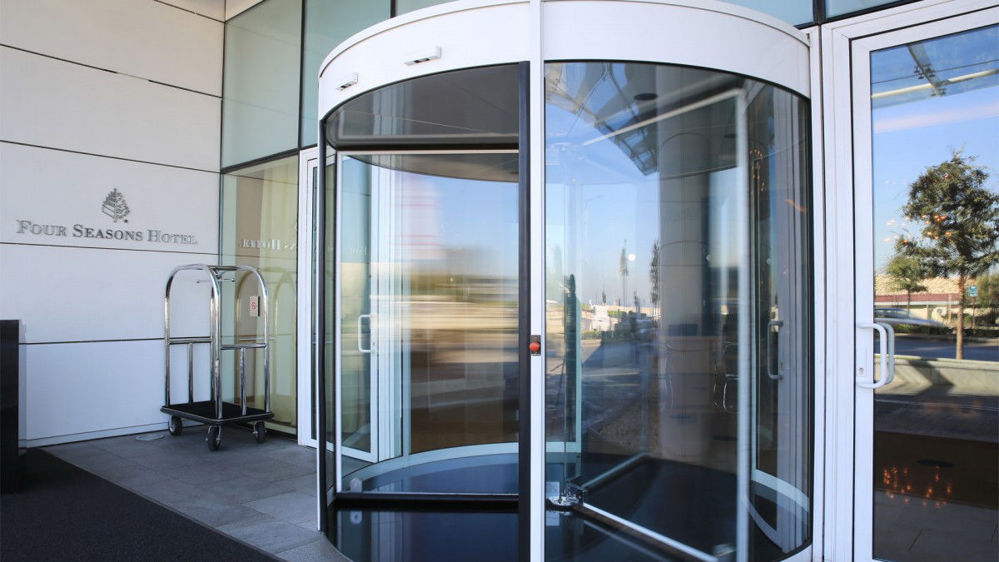 قطعات درب اتوماتیک شیشه ای  